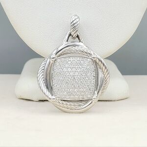 David Yurman Infinity Large Pendant With Diamonds